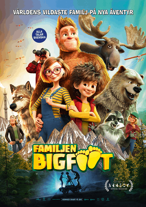 Bigfoot Family (2020) poster up